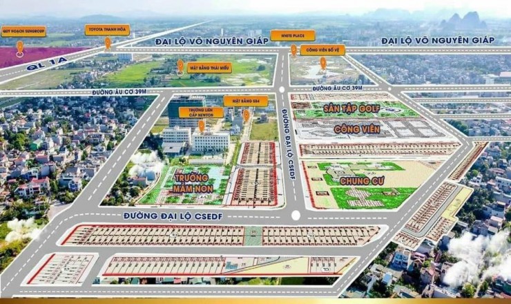 ⭐️BÁN CL4-35 MẶT BẰNG HỒ SEN 2865 TRUNG TÂM THÀNH PHỐ THANH HÓA